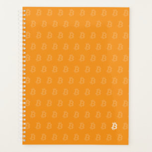 Bitcoin Classic Orange Planner