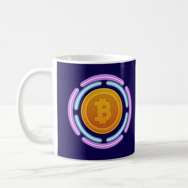 BITCOIN COFFEE MUG (Left)