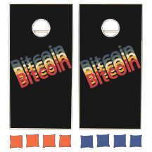 Bitcoin cornhole game