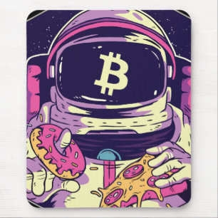 BITCOIN-Crypto Astronaut Mouse Mat