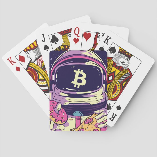BITCOIN-Crypto Astronaut Playing Cards (Back)