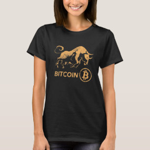 BITCOIN Crypto BULLRUN BTC Token Rich Blockchain M T-Shirt