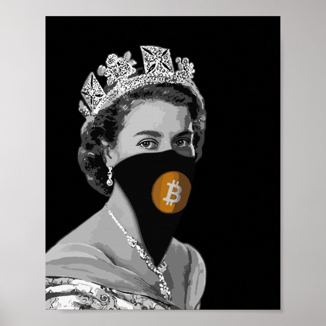 BITCOIN CRYPTO-CRYPTO QUEEN POSTER (Front)