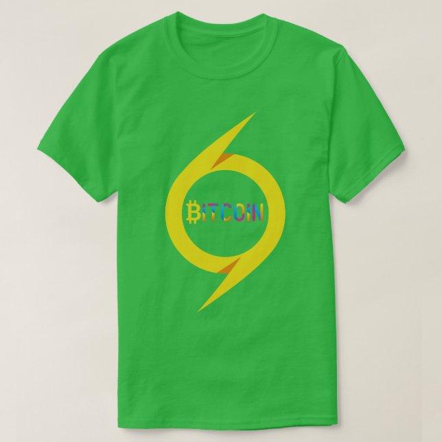 bitcoin Crypto Hex Cryptocurrency BTC Blockchain H T-Shirt (Design Front)