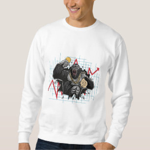 Bitcoin Crypto Market - BTC Trading Sweatshirt