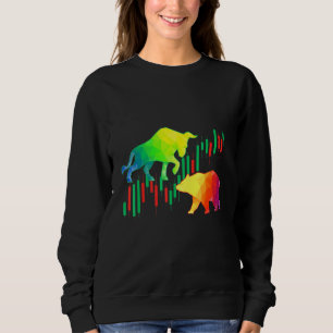 Bitcoin Crypto Stats Cryptocurrency Digital Curren Sweatshirt