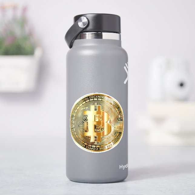 Bitcoin cryptocurrency (HydroFlask)