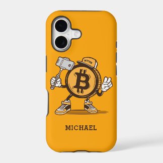 Bitcoin Cryptocurrency Funny Cartoon Personalised