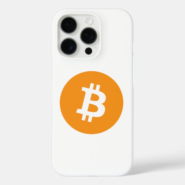 Bitcoin Cryptocurrency Logo Case-Mate iPhone Case (Back)