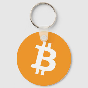 Bitcoin Cryptocurrency Logo Key Ring