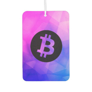 Bitcoin Crystal Car Air Freshener
