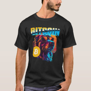 Bitcoin Dog (BTC Statement & Golden Retriever Grap T-Shirt