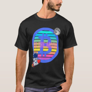 Bitcoin Exchange Btc Blockchain To The Moon Crypto T-Shirt