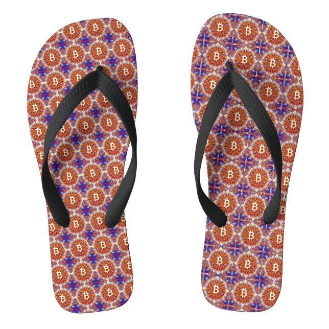 Bitcoin Flip Flops (Footbed)