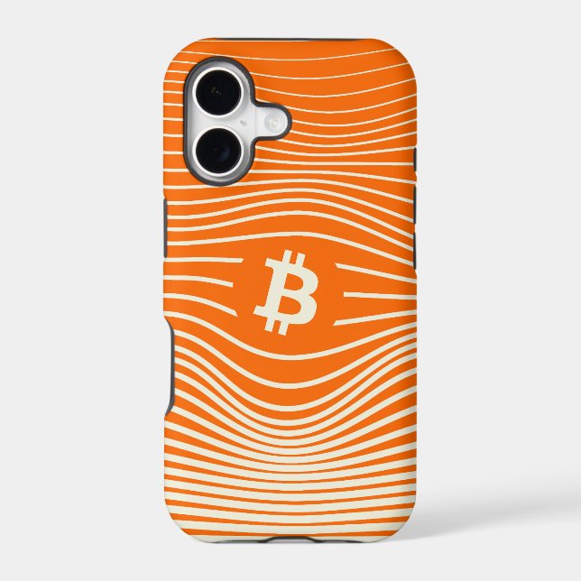 Bitcoin Force (Bright Orange) (Back)