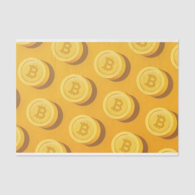 Bitcoin Fun Tissue Paper (Front)