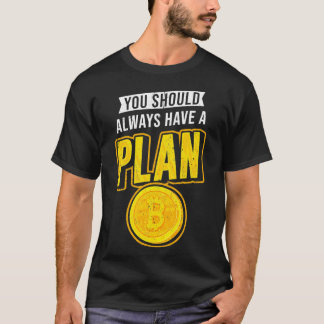 Bitcoin Gift Crypto Hodl Coin Trading Exchange 2 T-Shirt