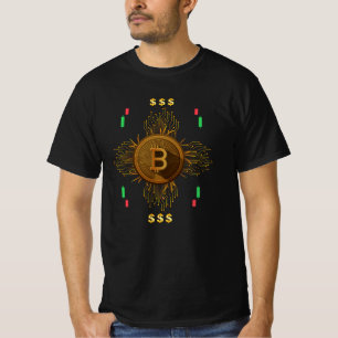Bitcoin Graffiti Style Street Art Classic T-Shirt