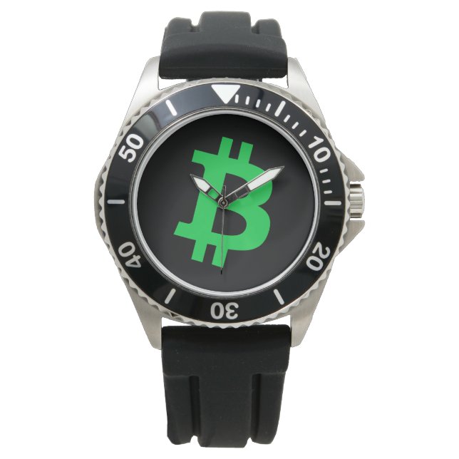 Bitcoin Green Day Watch (Front)