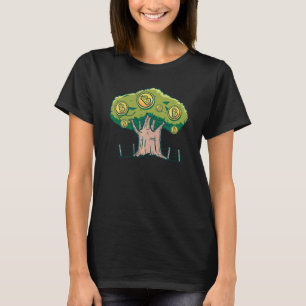 Bitcoin Grows On Trees Cryptocurrency Enthusiast B T-Shirt