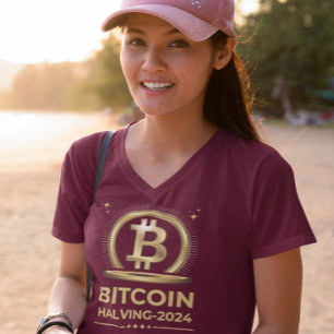 BITCOIN HALVING 2024 Crypto Digital Currency T-Shirt