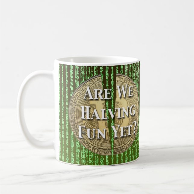 Bitcoin Halving Event Coffee Mug (Left)