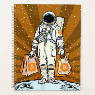 BITCOIN-HODL-Crypto Astronaut Planner