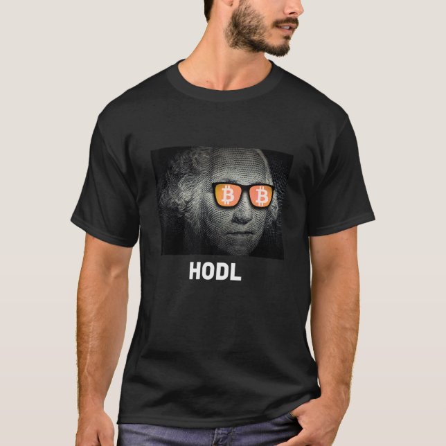 Bitcoin Hodl Cryptocurrency Tee (Front)