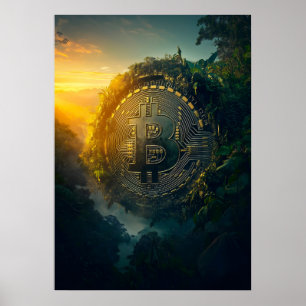 Bitcoin in the Jungle Poster