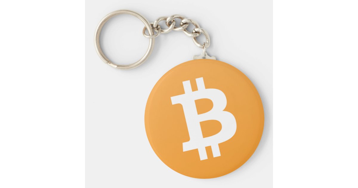 Bitcoin keychain | Zazzle.co.uk