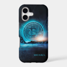 Bitcoin Landing Crypto BTC Personalised Name