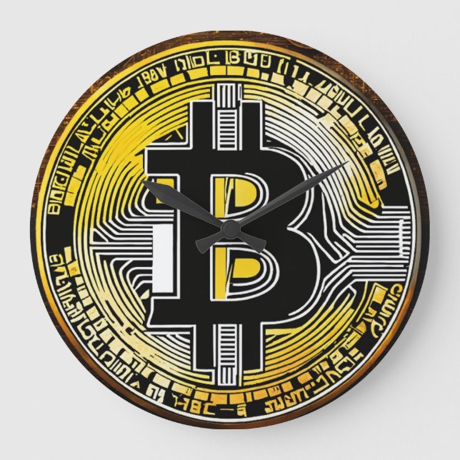 bitcoin large clock (Front)