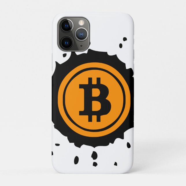 Bitcoin Logo Crypto Currency Case-Mate iPhone Case (Back)