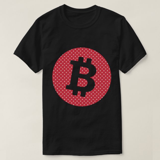 Bitcoin logo T-Shirt (Design Front)