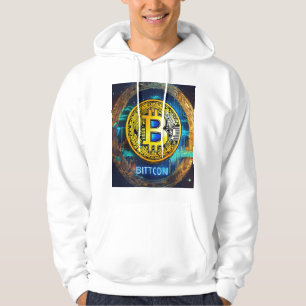 Bitcoin Logo Trending Mens T-shirt Printed Hoodies