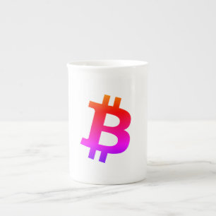 Bitcoin Miami Bone China Mug