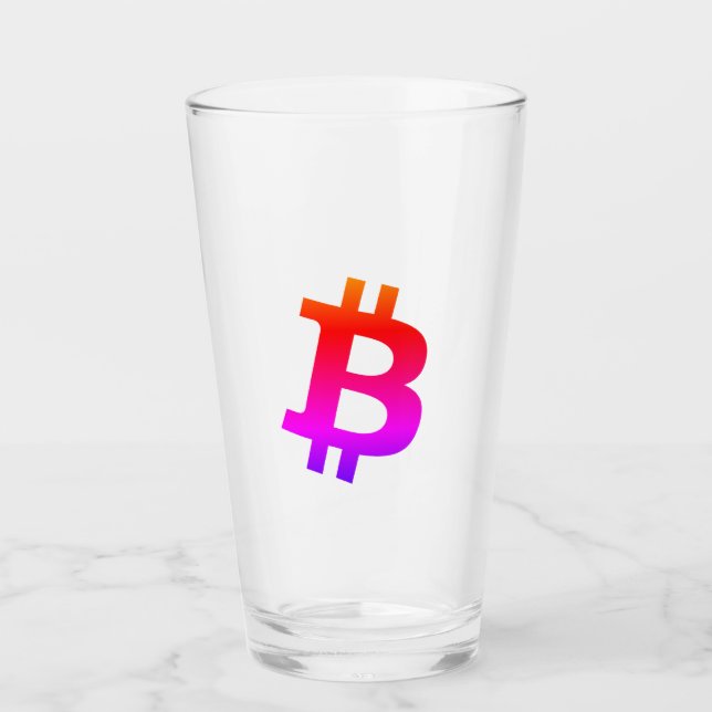 Bitcoin Miami Glass (Front)
