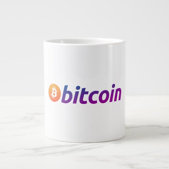 Bitcoin Miami Large Coffee Mug (Front)