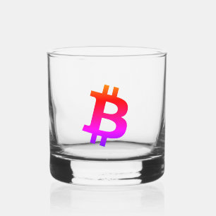 Bitcoin Miami Whiskey Glass