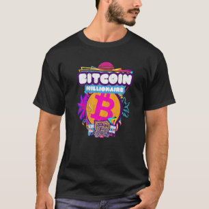 Bitcoin Millionaire Blockchain Cryptocurrency Defi T-Shirt