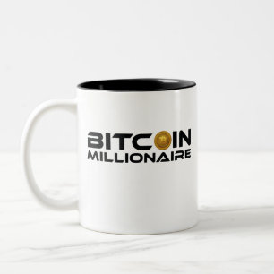 Bitcoin Millionaire Crypto Ethereum Investor Two-Tone Coffee Mug