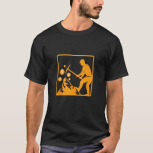 Bitcoin Miner Btc Mining Cryptocurrency Digital Mo T-Shirt