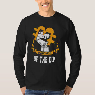 Bitcoin Miner Crypto Trader Btc Investor Cryptocur T-Shirt