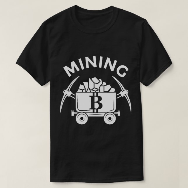 Bitcoin Mining T-Shirt (Design Front)