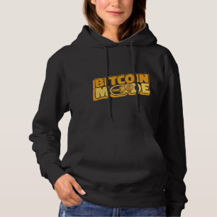 Bitcoin Mode On Crypto Cryptocurrency Blockchains Hoodie