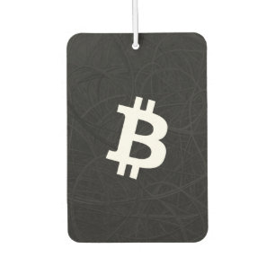 Bitcoin Neuron Black Car Air Freshener