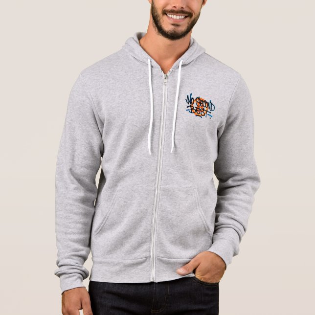 Bitcoin: No Second Best (Style 1) Hoodie (Front)