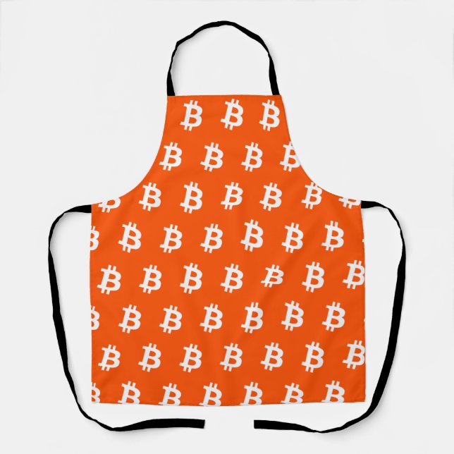 Bitcoin Orange Apron (Front)