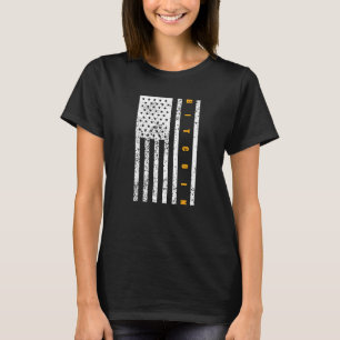 Bitcoin Patriotism Patriotic American Flag Proud P T-Shirt