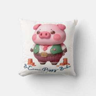 Bitcoin Piggy Banker Cushion